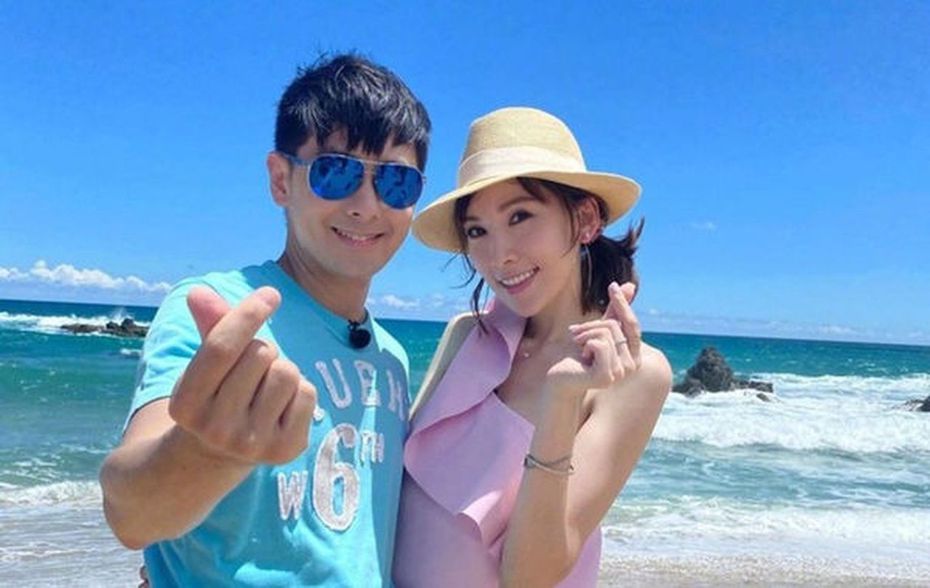 林志穎與老婆陳若儀。(取材自Instagram)
