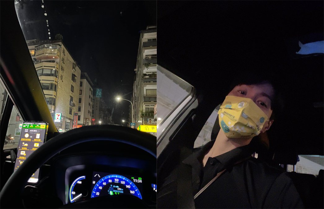 男星黃少谷考取計程車司機執照，已正式上路。圖／擷自黃少谷 Shao Huang臉書