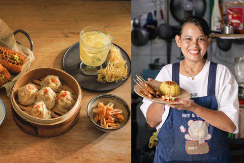 基隆在地的印尼媽媽婷娜，推出咖哩沙嗲與印尼咖哩飯；「碼頭工人小吃特選」集結豆干包...
