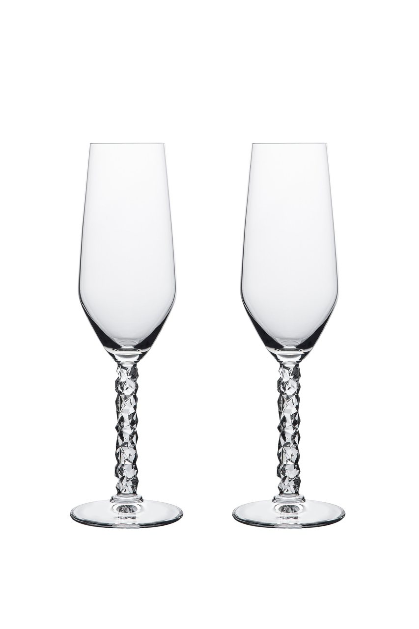 優雅皇宮香檳杯2入組 22.9*7cm- CARAT 定價3,800元。