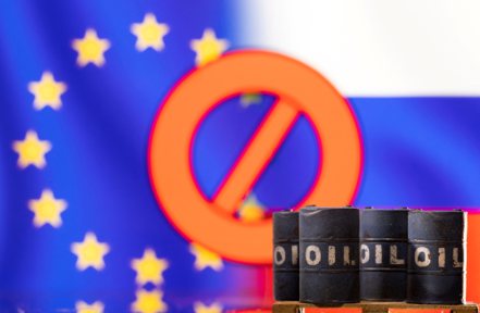歐盟通過新一波對俄制裁方案，包括對俄國石油實施價格上限。  路透