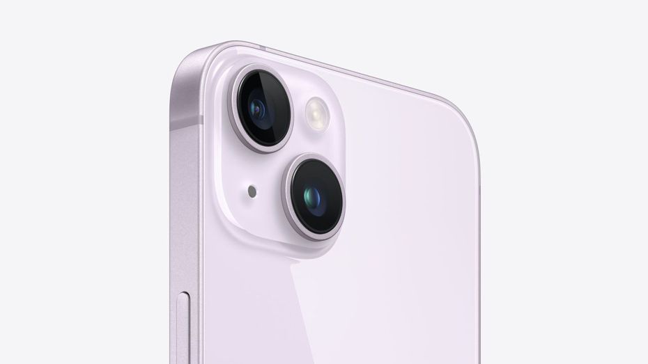 iPhone 14 Plus鏡頭也有感升級，能在低光源下拍出好品質照片。（圖／翻攝自蘋果官網）