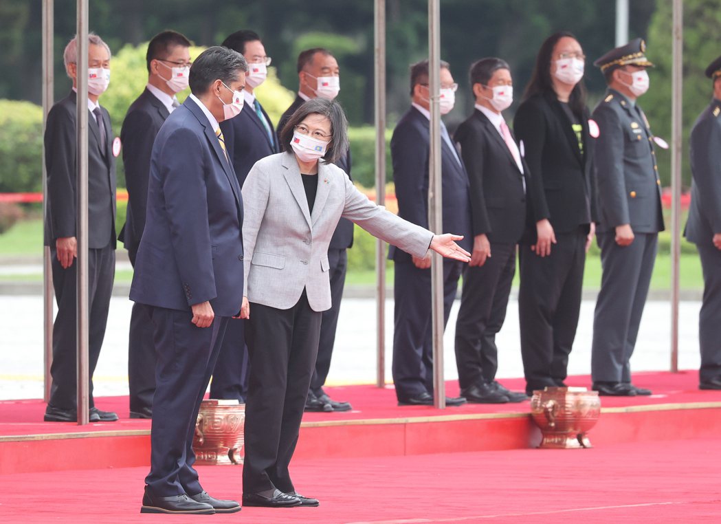 帛琉總統惠恕仁來訪。記者潘俊宏／攝影