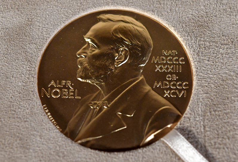 诺贝尔奖章。（美联社）(photo:UDN)