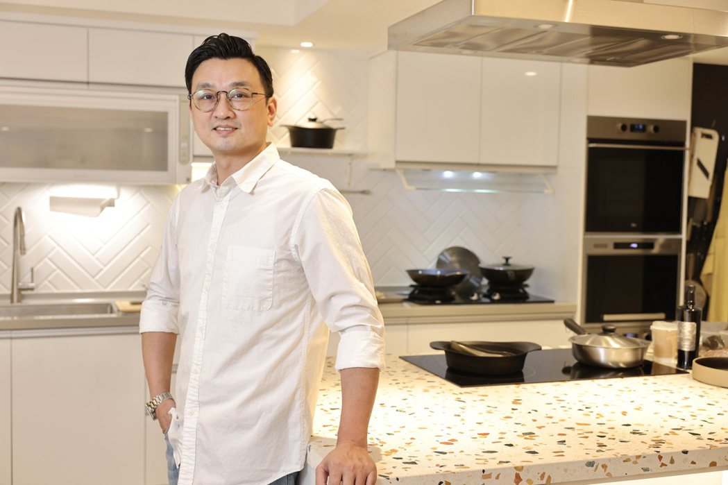王輔立現在也是型男主廚代表之一。記者李政龍/攝影
