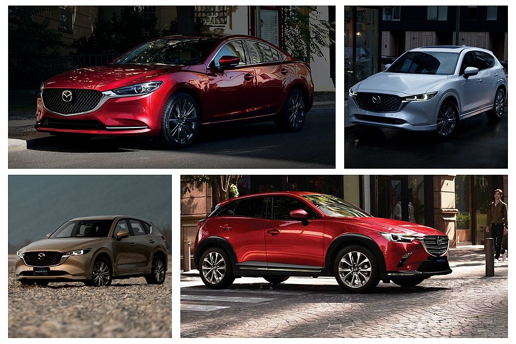 2023年式Mazda CX-3與Mazda CX-5已全新到港，自10月份起開始交車並於週末全台舉辦試乘活動。 圖／Mazda提供