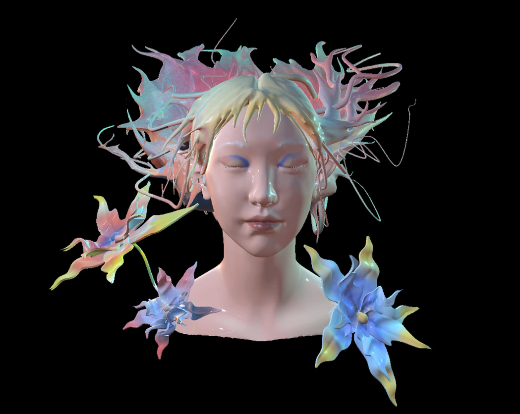 Hazel 3D肖像創作，圖｜Apple提供