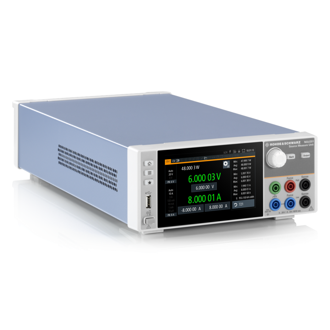 Rohde & Schwarz NGU電源測量設備（SMU）。R&S／提供