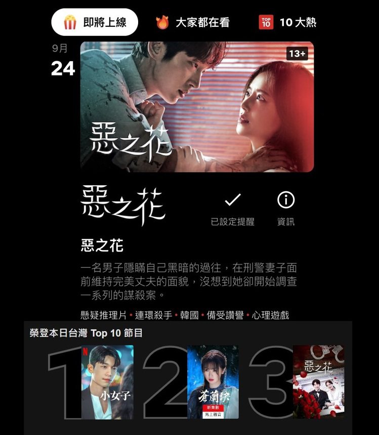 圖／截自Netflix Taiwan
