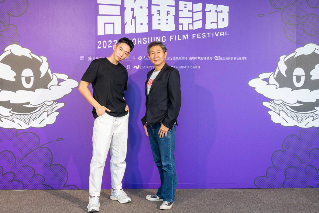 王可元和陳文彬在「阿媽」父子心結難解。圖／高雄電影節提供