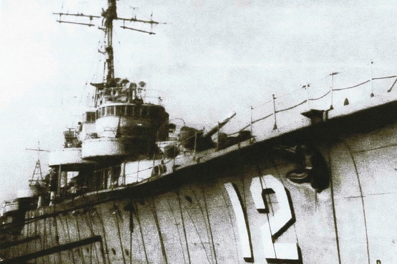 1954年6月22日，丹陽艦自左營出港，23日扣押蘇聯油輪陶普斯號。圖／取自國防部海軍司令部網站