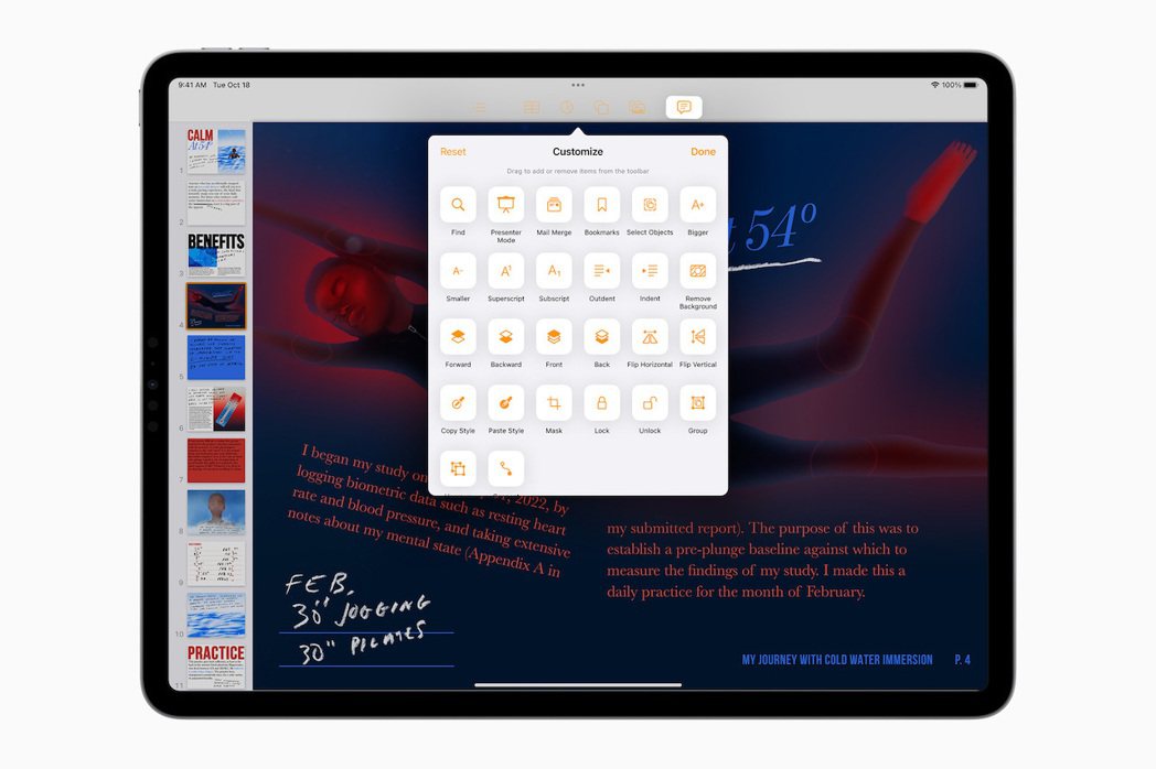 桌機等級 app 發揮專為 iPad Pro 顯示器最佳化的各項新能力，讓 Pa...