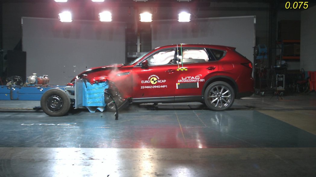 Mazda CX-60也有5星的好評。 圖／Euro NCAP
