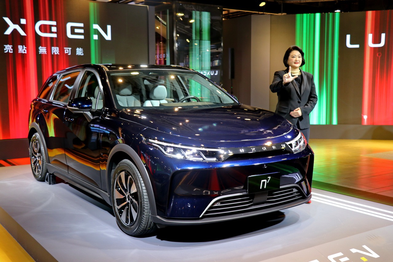 新車亮相揭開品牌新識別形象！　裕隆嚴陳莉蓮：LUXGEN n⁷是台灣電動車新起點
