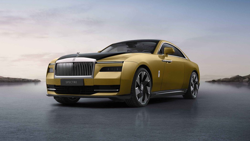 全新Rolls-Royce Spectre豪華純電雙門Coupe亮相。 摘自Rolls-Royce