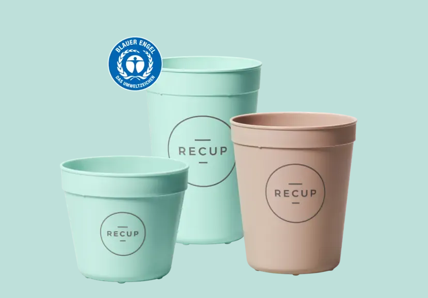 RECUP的杯子有三種尺寸，可以滿足外帶的各種需求。 圖片來源：<a href=...