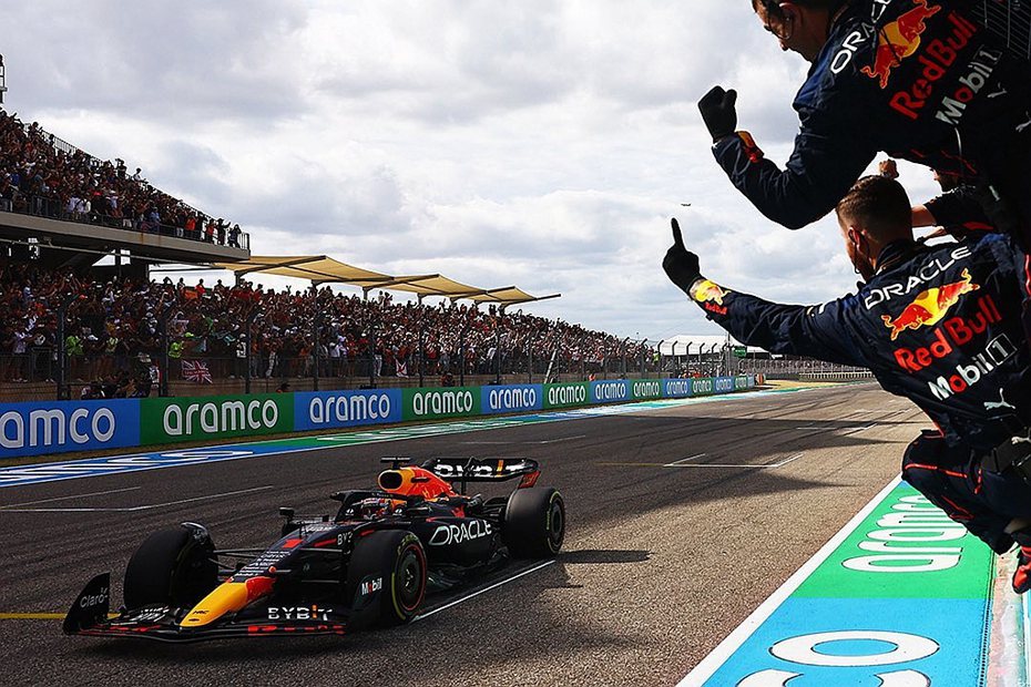 Formula 1（F1、一級方程式賽車）日前結束美國站賽事，也讓Oracle Red Bull Racing車隊提前拿下年度車隊世界冠軍。 圖／Red Bull提供