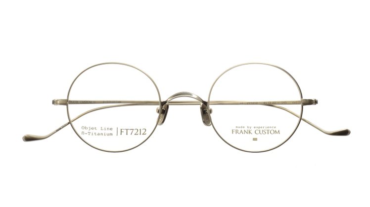 FRANK CUSTOM經典鈦金屬系列眼鏡7,900元。圖／FRANK CUST...