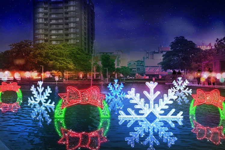 雪之湖。圖／擷取自2022屏東聖誕節官網