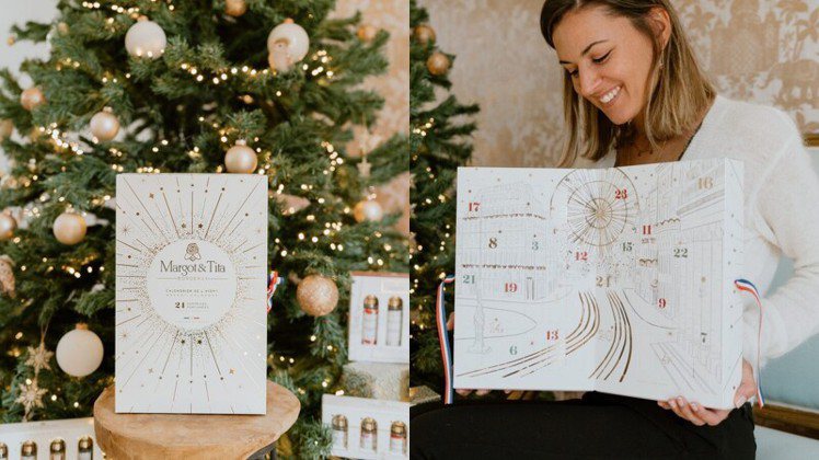 Margot&Tita 2022首度推出聖誕白金倒數月曆。圖／美麗佳人