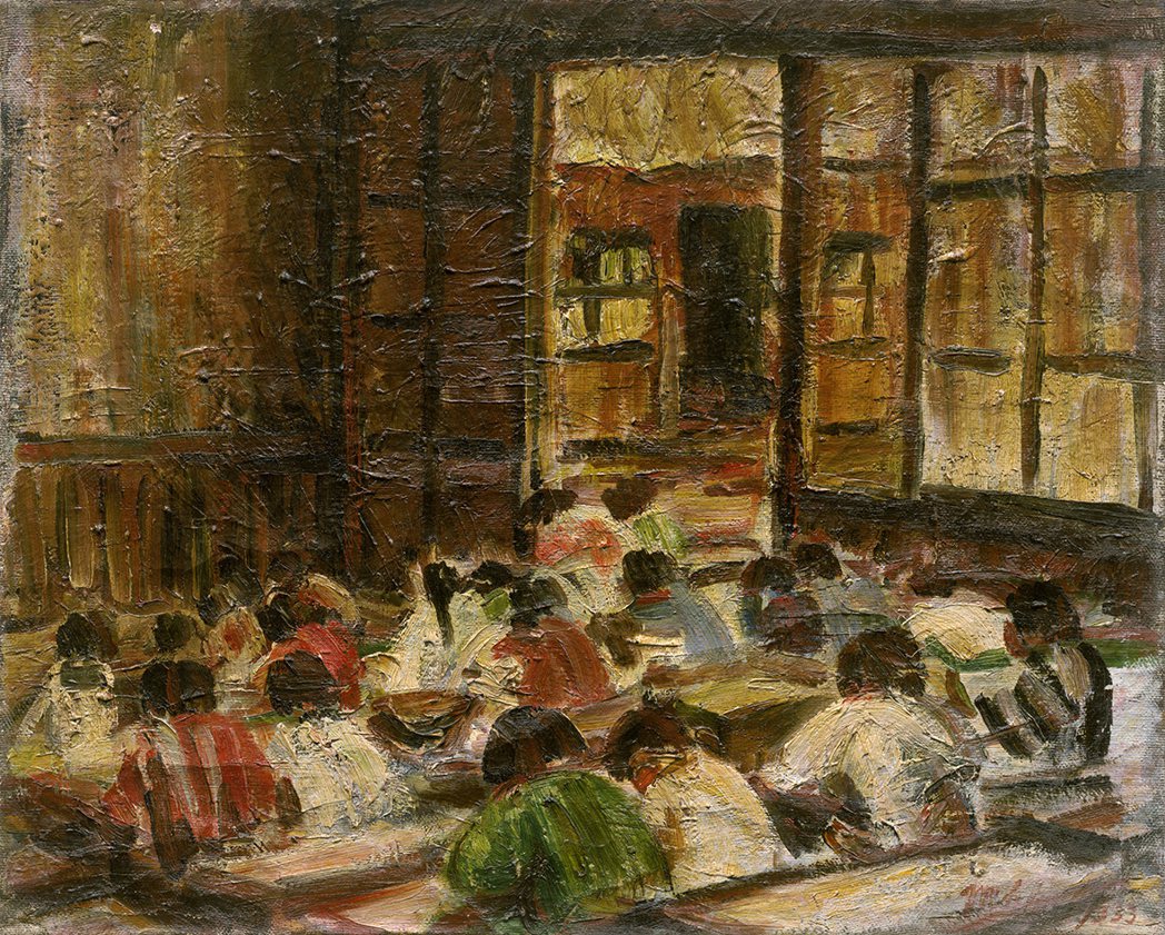 蕭木桂，《自習》，1933。