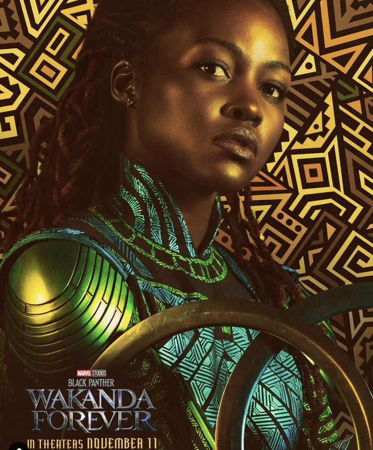 露琵塔尼詠歐在「黑豹2：瓦干達萬歲」回歸演出瓦干達最強秘密特務「娜奇雅」。圖／迪士尼提供