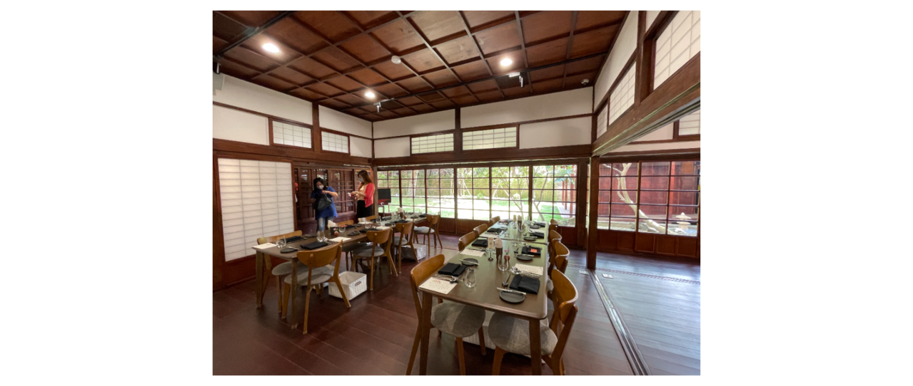 新竹州警務部部長官舍修復完成打造為「132糧倉」，可在日式風情空間中享用當代料理...
