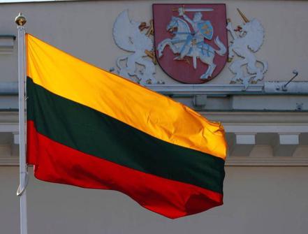路透社報導，台灣的國家發展基金將對立陶宛科技公司Litilit，投資約新台幣1億1170萬元。圖為立陶宛國旗。(環球網)