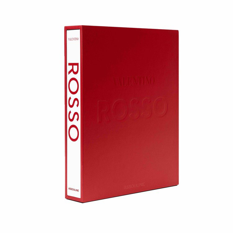 《VALENTINO ROSSO》精裝書籍，收錄Valentino品牌史上重要紅...