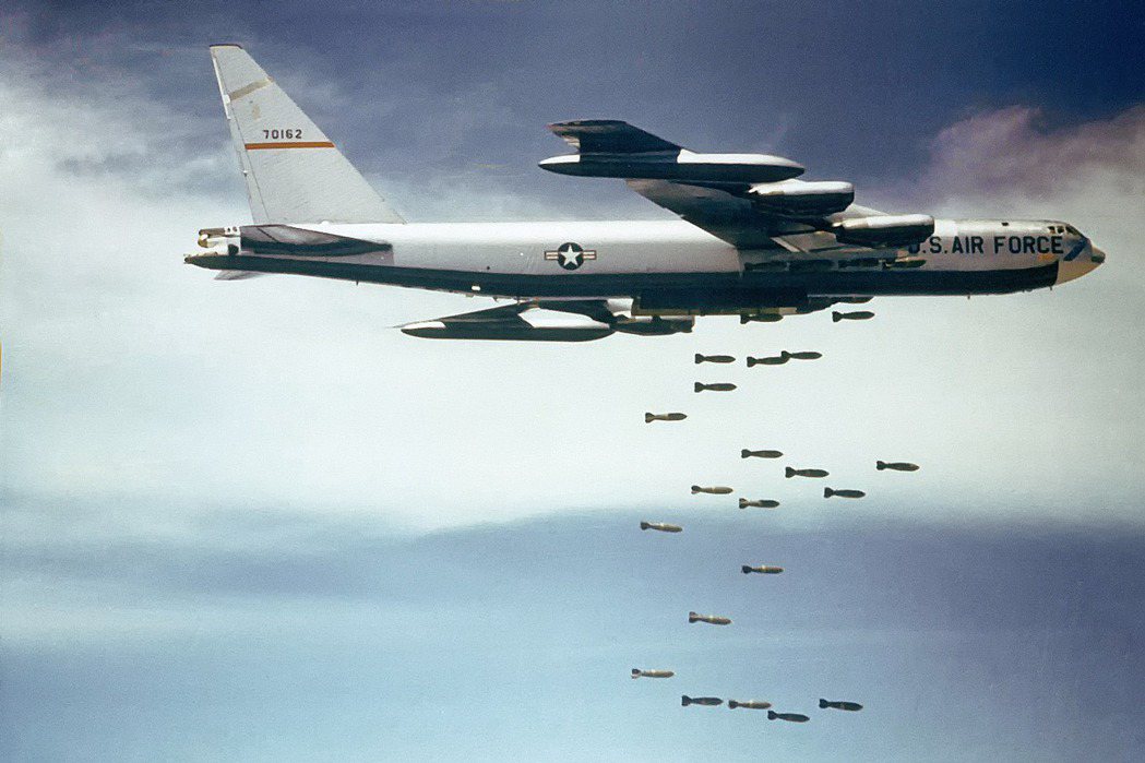 圖為B-52轟炸機。 圖／維基共享