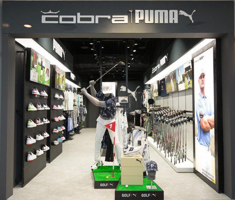 看好市場發展，PUMA Golf成立在台的首個獨立品牌據點。圖／PUMA提供