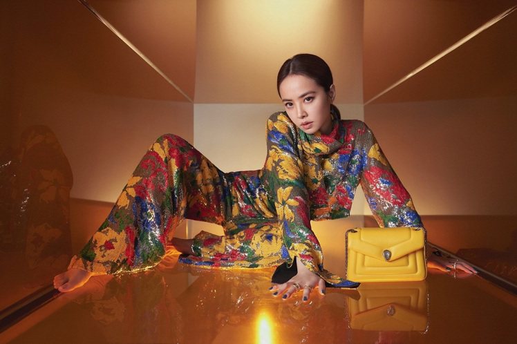 寶格麗品牌代言人蔡依林魅惑演繹亞洲流行天后氣勢。圖／寶格麗提供