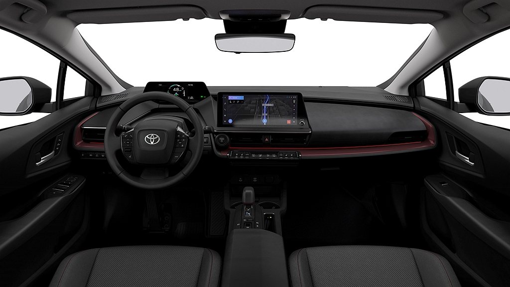 內裝方面全新第五代Toyota Prius PHEV藉由「island arch...
