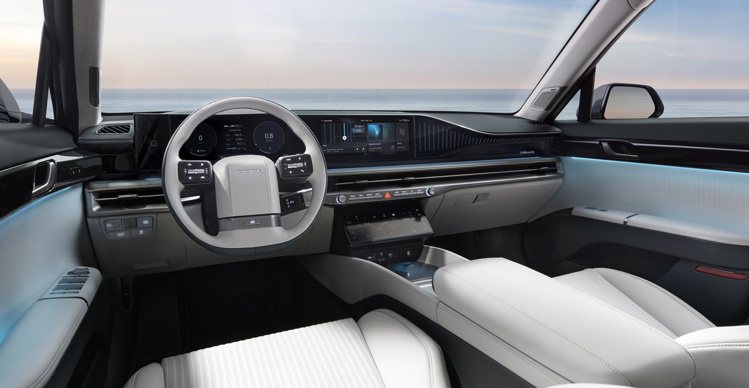 第七代Hyundai Grandeur導入雙12.3吋組成的數位儀表與觸控式中控...