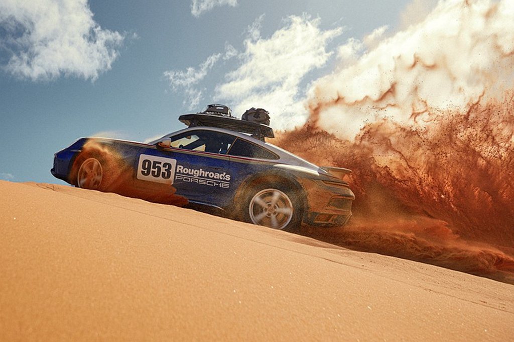 全新保時捷 911 Dakar全球僅限量生產2,500輛，展示保時捷 911車款...