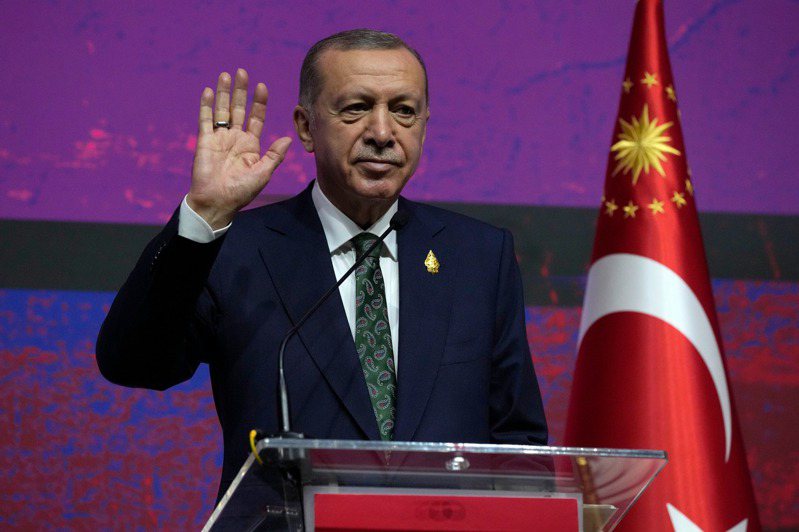 土耳其总统艾尔段（Recep Tayyip Erdogan）。 美联社(photo:UDN)