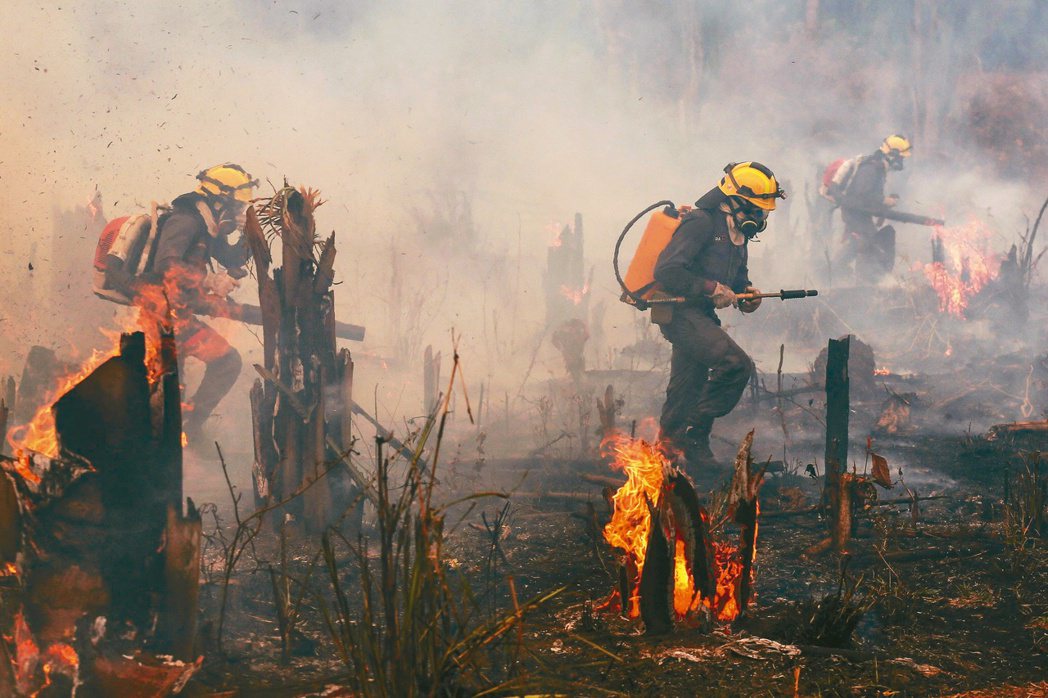 亞馬遜雨林近幾年嚴重遭破壞，除遭不當砍伐，異常氣候也造成野火四起，今年九月平均每...
