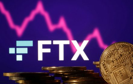 加密幣交易所FTX突然聲請破產，已重創整個加密幣市場，包括比特幣在內。    圖／路透