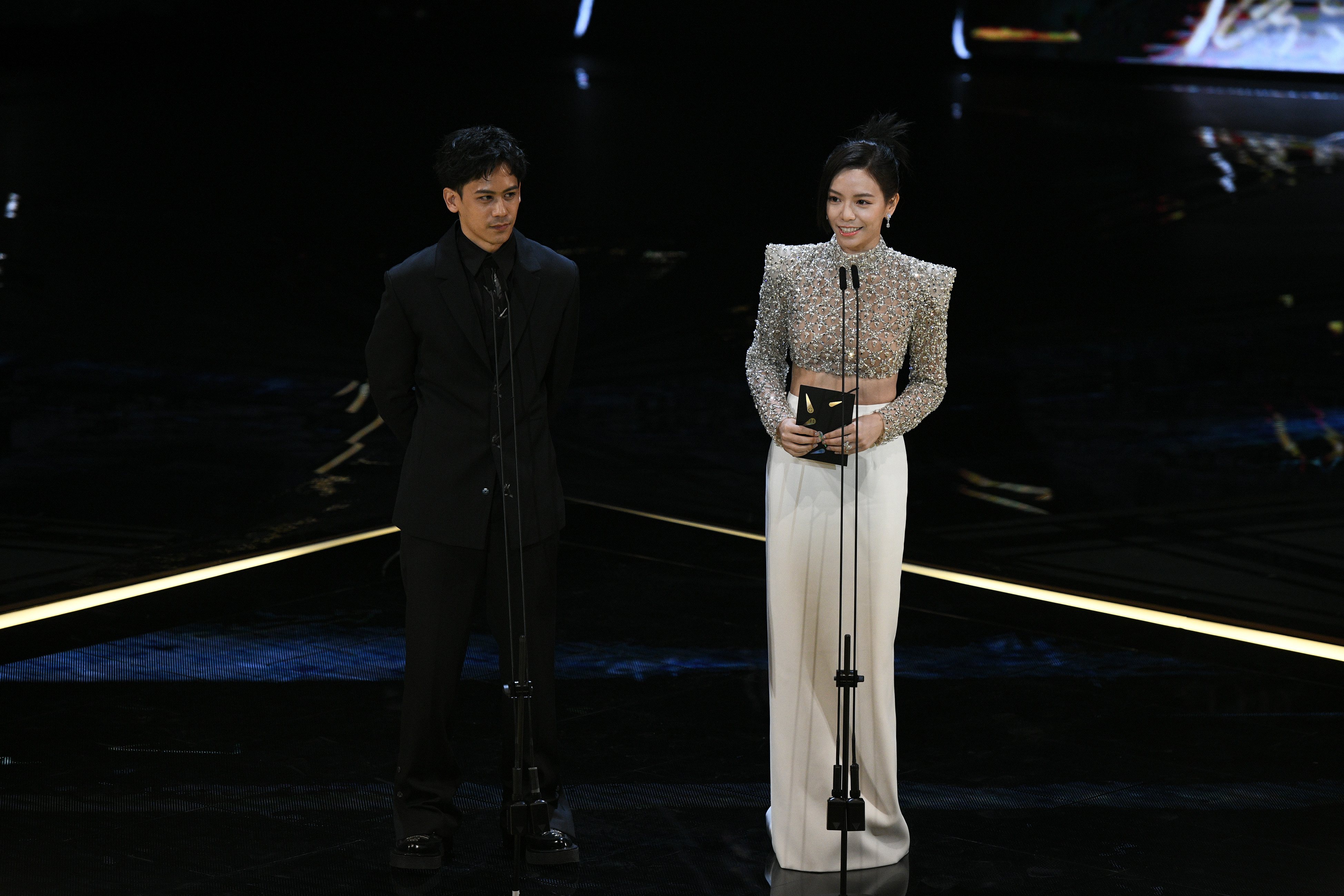 李淳(左)和宋芸樺擔任頒獎人。圖／金馬獎執委會提供