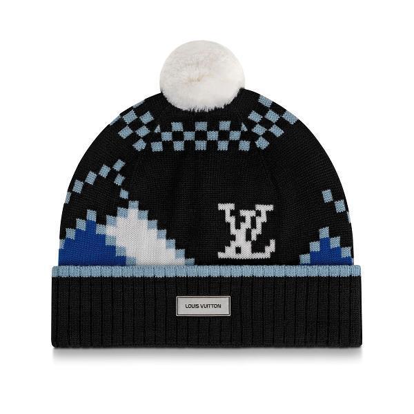LV SNOW BEANIE毛帽，17,900元。圖／路易威登提供