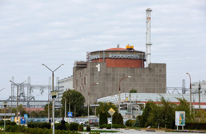 烏克蘭札波羅熱核電廠。（路透）