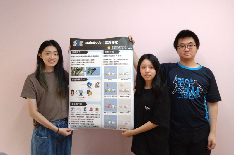 國立台灣科技大學資工系師生團隊推出「MainBody：去背專家」，利用深度學習（Deep Learning）精確去除各種圖片背景的AI。圖／台科大提供