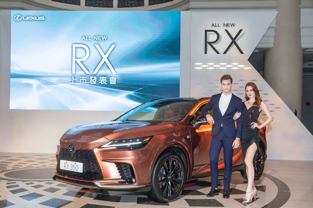 大改款Lexus RX已累積超過2000張訂單，明年度全年目標為5000台，將積極向原廠爭取更多配額。 圖／和泰汽車提供