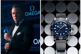 Daniel Craig帥曬OMEGA腕表 致敬詹姆斯龐德60周年