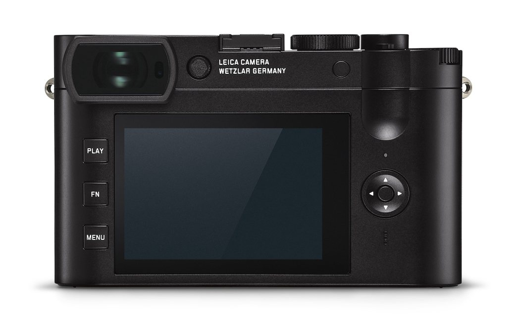 Leica Q2機身背面，簡潔的按鍵設計，圖｜徠卡台灣提供