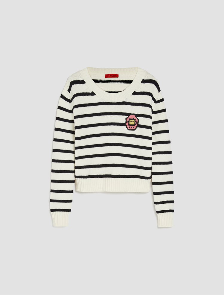 水手條紋針織衫，14,900元。圖 / Max & Co提供
