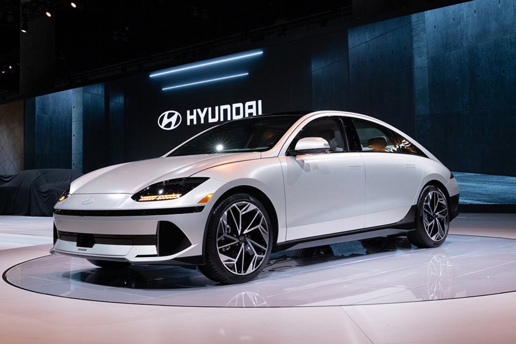 美規Hyundai IONIQ 6日前在洛杉磯車展中正式發表。 摘自Hyundai
