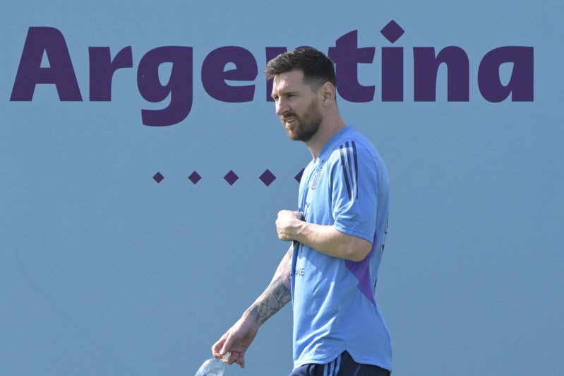足球巨星梅西（Lionel Messi）。 法新社