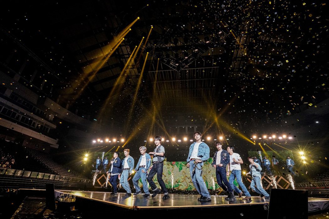 Super Junior演出相當精彩。圖／超級圓頂提供