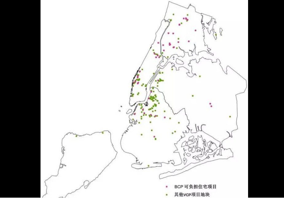 紐約棕地興建可負擔住宅示意圖。 圖／取自PlaNyc Progress Report: 2014